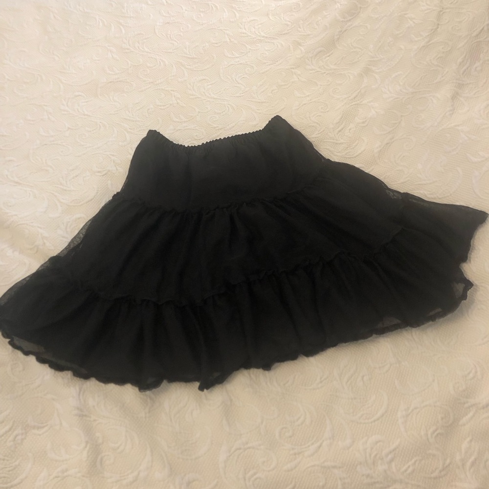 Black petty coat/skirt